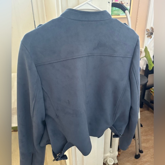 Banana Republic Vegan Suede Jacket Large - Picture 4 of 7